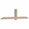Ekena Millwork Eugene Smooth Timber Gable Bracket, Douglas Fir, 108"W x 27"H x 5 1/2"D x 5 1/2"F, 6/12 Pitch GBW108X27X0606EUG00SDF - alternate 3